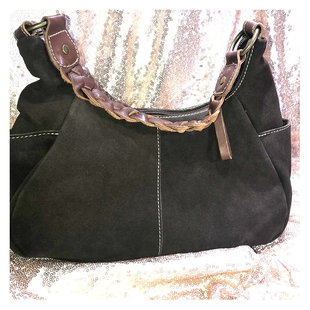 Sundance Suede Shoulder Bag